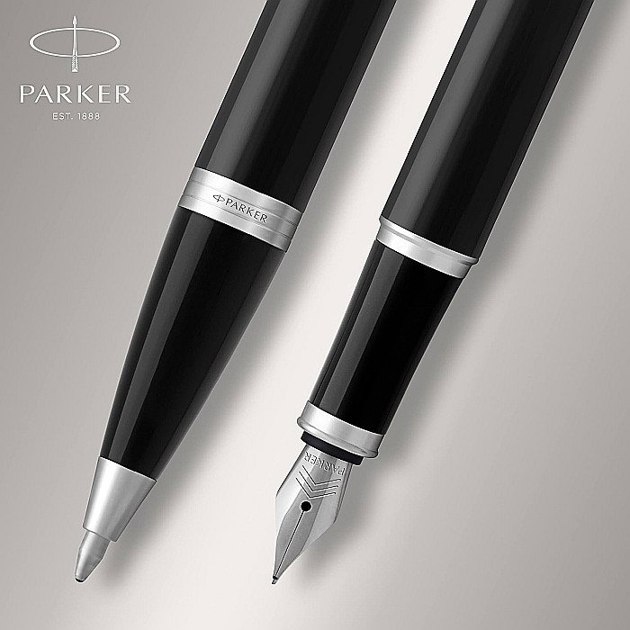 PARKER SET IM DUO STANDARD BLACK-SILVER STILOU + PIX CT 160390 [5]