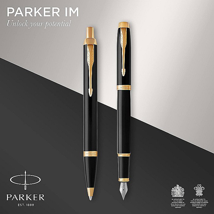 PARKER SET IM DUO LQ BLACK GOLD STILOU + PIX GT 160391 [2]