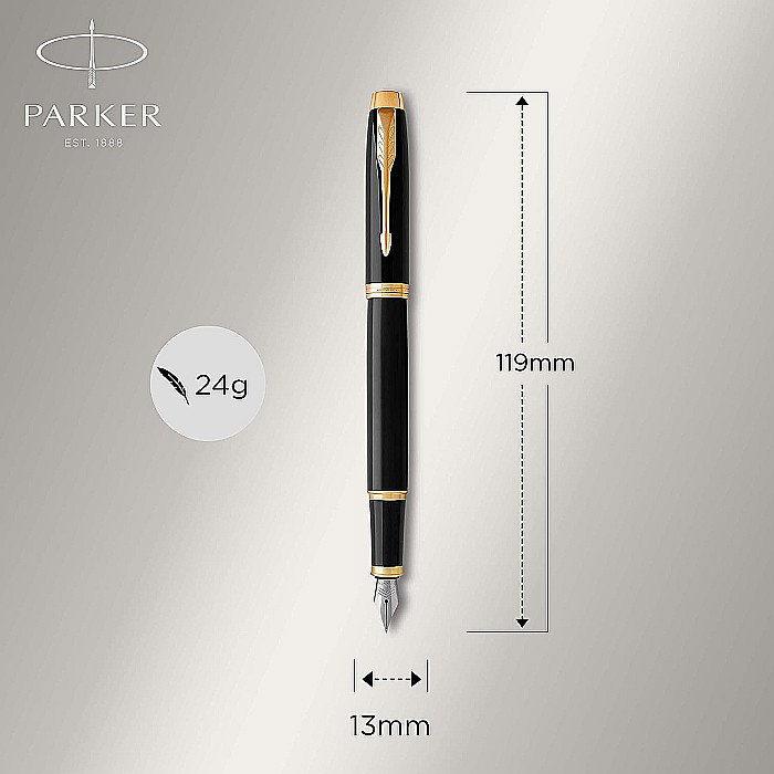 PARKER SET IM DUO LQ BLACK GOLD STILOU + PIX GT 160391 [4]