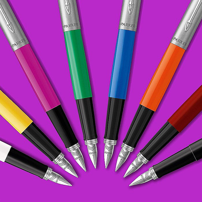 PARKER STILOU JOTTER ORIGINAL ALBASTRU M + 2 PATROANE CERNEALA 160380 [4]