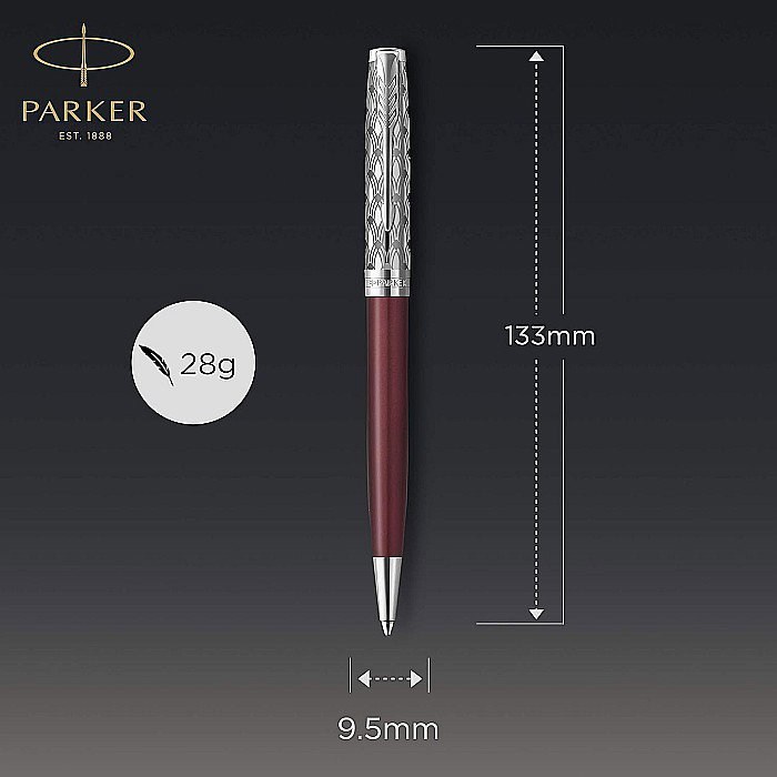 PARKER PIX SONNET PREMIUM METAL ,ROSU CT 160432 [4]