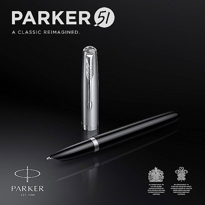 PARKER STILOU 51, NEGRU CT, PENITA F 160420 [3]