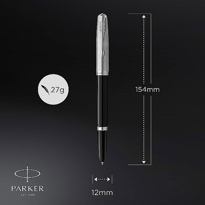PARKER STILOU 51, NEGRU CT, PENITA F 160420 [4]