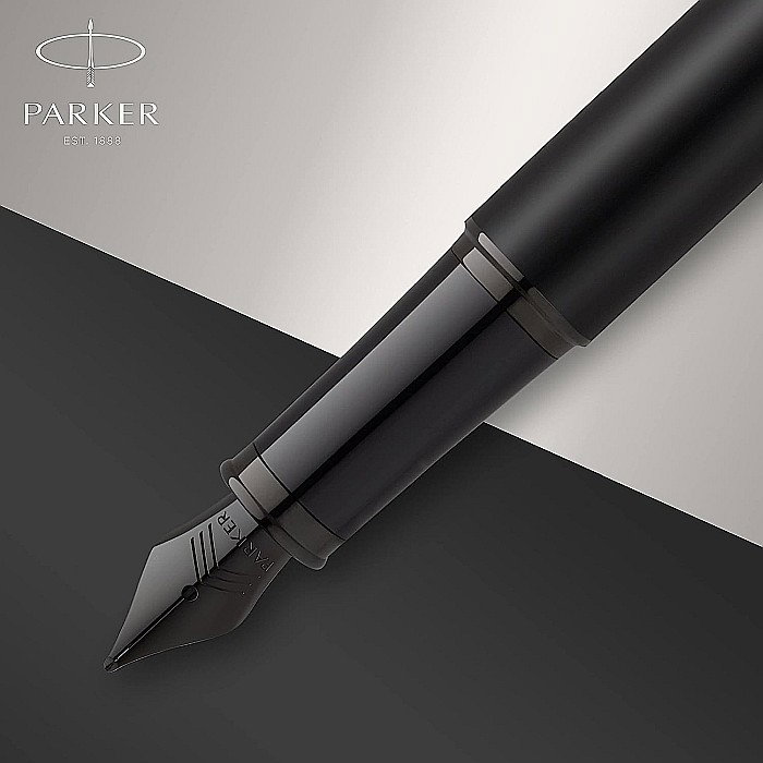 Stilou Parker IM Royal Achromatic Black BT Peniță F [4]