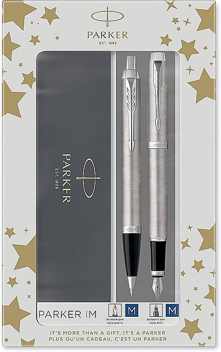 PARKER SET IM DUO ESSENTIAL STILOU + PIX STEEL CT M 160630 [1]