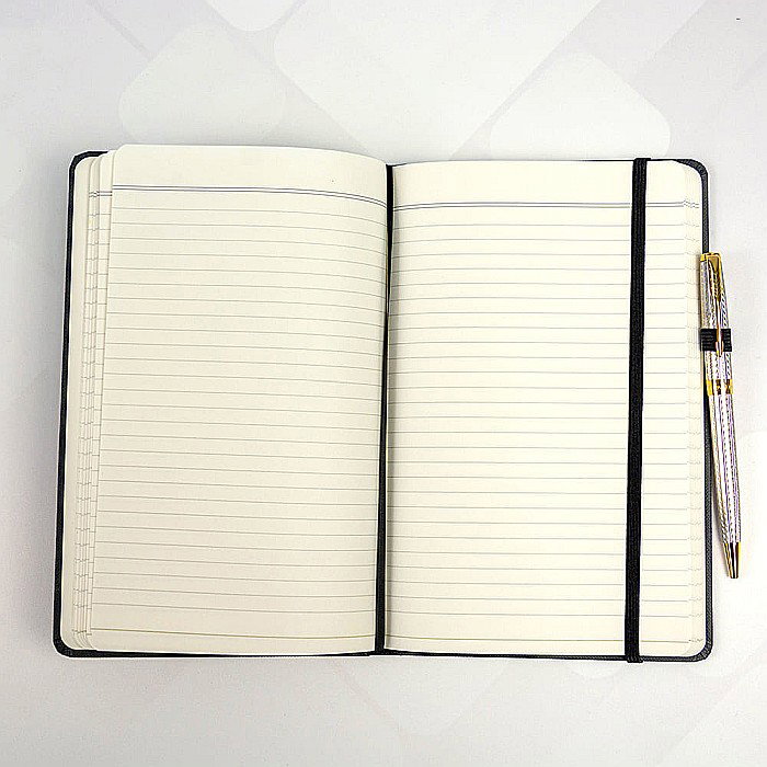 PARKER PREMIUM NOTES CU ELASTIC NEGRU + CUTIE CADOU 161040 [7]