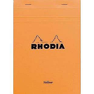 RH BLOC NOTES A8 80F N10 AR ORANGE RHODIA 10200C [1]