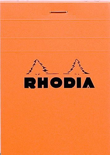 RH BLOC NOTES 8.5*12CM 80F N12 AR ORANGE RHODIA 12200C [1]