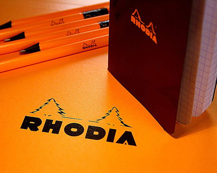 RH BLOC NOTES 8.5*12CM 80F N12 AR ORANGE RHODIA 12200C [5]