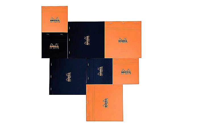 RH BLOC NOTES 8.5*12CM 80F N12 AR ORANGE RHODIA 12200C [7]