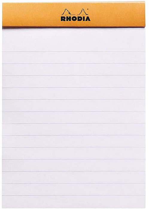 RH BLOC NOTES 8.5*12CM 80F N12 DR ORANGE RHODIA 12600C [2]