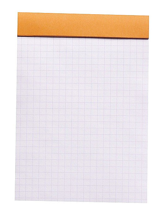 RH BLOC NOTES A6 80F N13 AR ORANGE RHODIA 13200C [3]