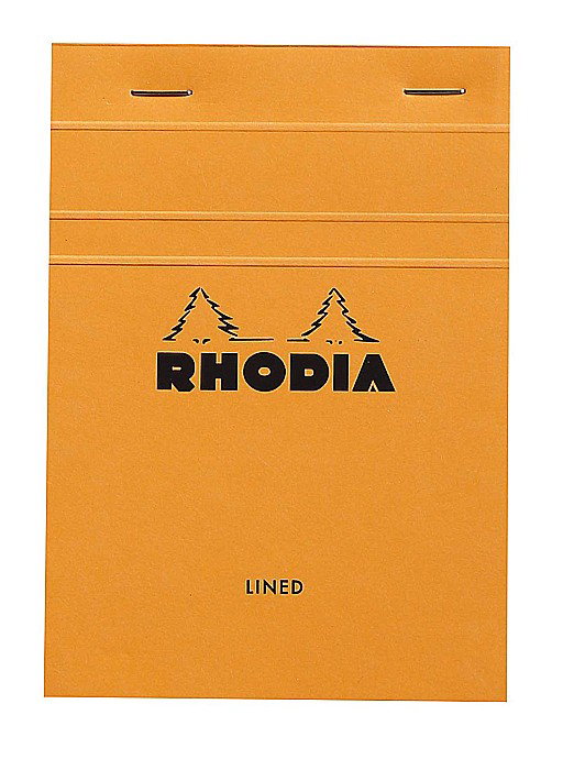 RH BLOC NOTES A6 80F N13 DR ORANGE RHODIA 13600C [1]