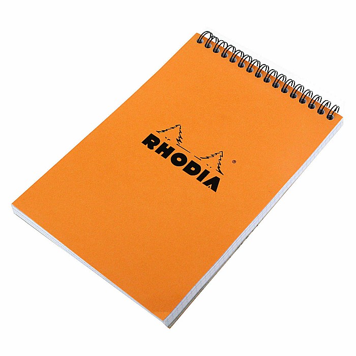 RH BLOC NOTES A5 SPIRA 80F AR ORANGE RHODIA 16500C [2]