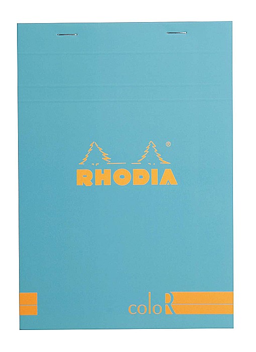 BLOC NOTES 14.8*21CM 70F DR 90GR TURCOAZ RHODIA COLOR PAD 16967C [1]