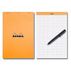 RH BLOC NOTES A4 80F N18 AR ORANGE RHODIA 18200C [2]
