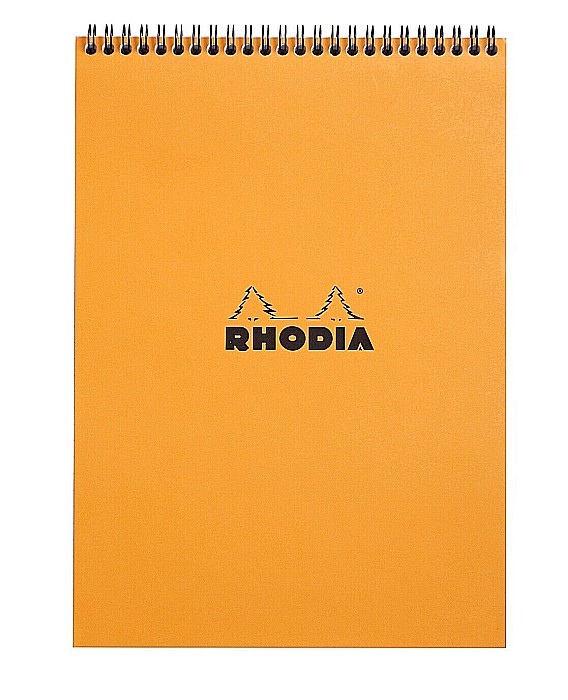 RH BLOC NOTES A4 SPIRA 80F AR ORANGE RHODIA 18500C [1]