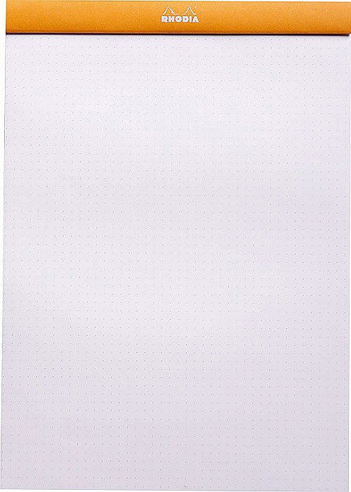 BLOC NOTES A4 80F N18 DOT PAD ORANGE RHODIA 18558C [5]