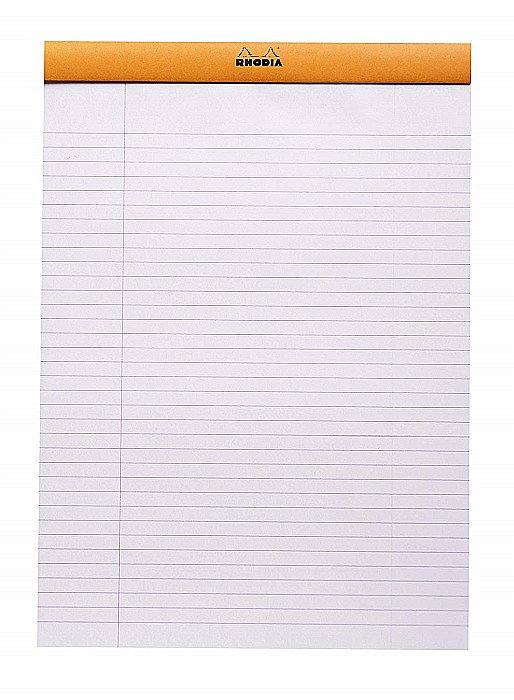 RH BLOC NOTES A4 80F N18 DR ORANGE RHODIA 18600C [2]