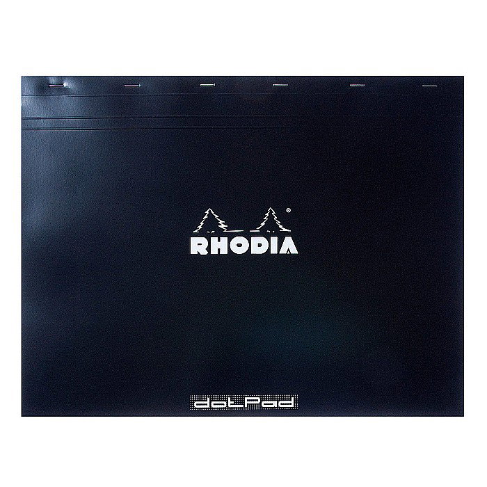BLOC NOTES A3 80F N38 DOT PAD BLACK RHODIA 38559C [1]