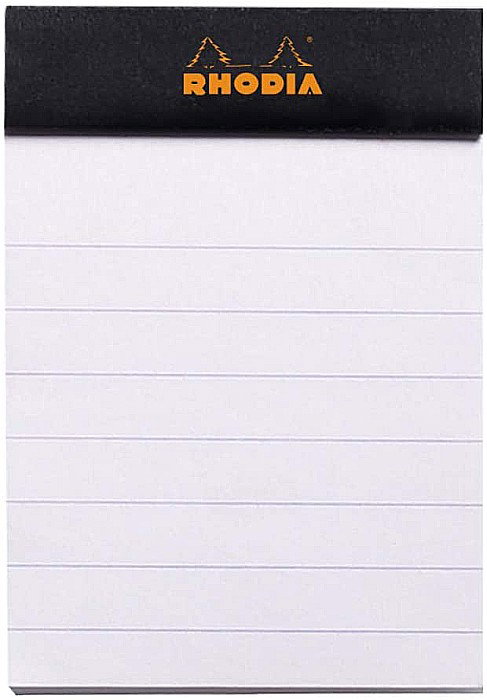 RH BLOC NOTES A8 80F N10 DR BLACK RHODIA 106009C [2]