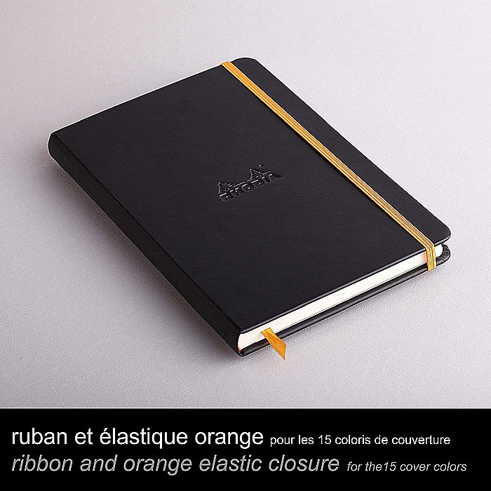 RH NOTES CU ELASTIC A5 96F DR NEGRU 118742C [2]