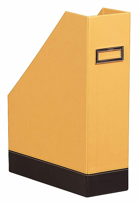RH SUPORT DOSARE RHODIA PIELE SINTETICA PORTOCALIU 118830C [2]