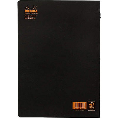 BLOC NOTES A4 48F DOT PAD BLACK RHODIA 119166C [3]