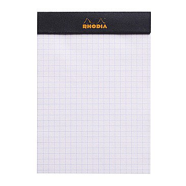 RH BLOC NOTES A6 80F N13 AR BLACK RHODIA 132009C [3]