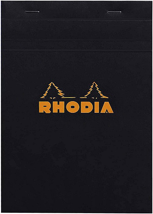 RH BLOC NOTES A5 80F N16 AR BLACK RHODIA 162009C [1]