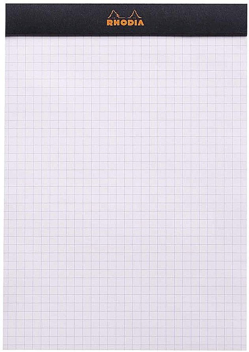 RH BLOC NOTES A5 80F N16 AR BLACK RHODIA 162009C [2]