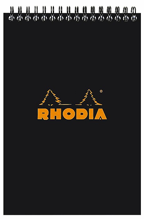 RH BLOC NOTES A5 SPIRA 80F DR BLACK RHODIA 165019C [1]