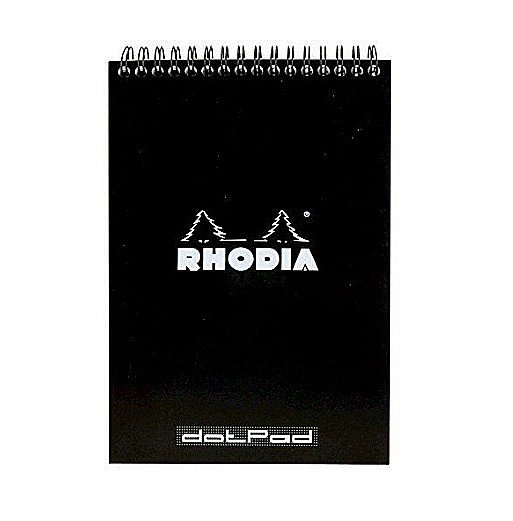 RH BLOC NOTES A5 SPIRA 80F DOTS BLACK RHODIA 165039C [1]