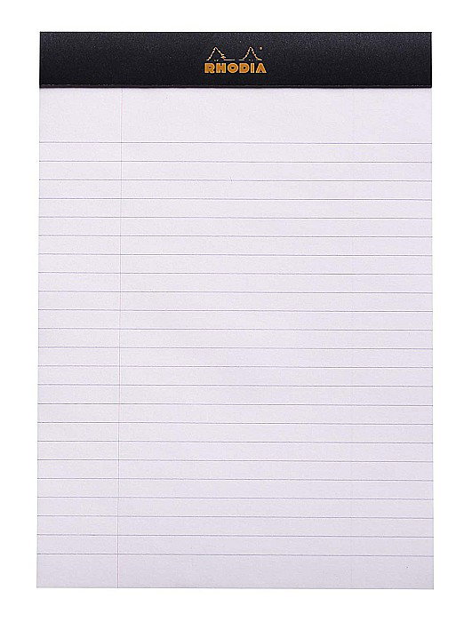 RH BLOC NOTES A5 80F N16 DR BLACK RHODIA 166009C [2]
