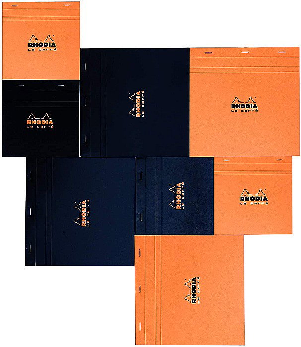 RH BLOC NOTES A5 80F N16 DR BLACK RHODIA 166009C [6]