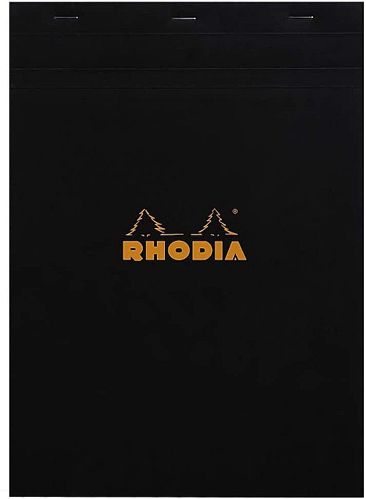 RH BLOC NOTES A4 80F N18 AR BLACK RHODIA 182009C [1]