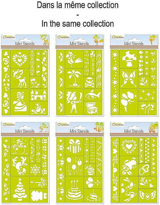 CF MINI SABLON DECOR PIRATI 10/SET AVENUE MANDARINE 42831O [3]