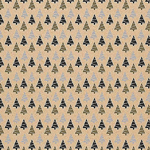CF HARTIE AMBALAJ 0.70*2M BROWN KRAFT 60GR MOTIV CRACIUN 223799C [3]