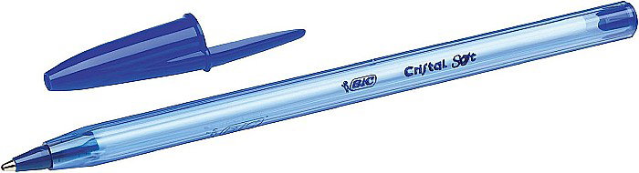 PIX BIC CRISTAL SOFT ALBASTRU 216918519 [1]
