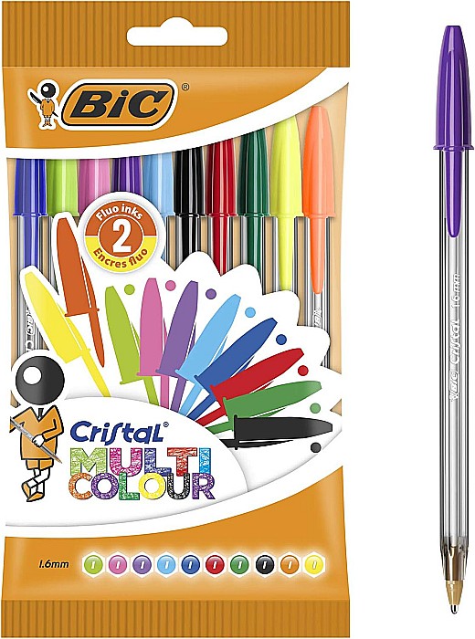 PIX BIC CRISTAL 10 CULORI/SET 216943437 [1]