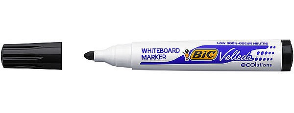 LEC MARKER BIC WHITEBOARD VELLEDA NEGRU 1701 BC904937/ M367 [2]