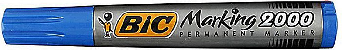LEG MARKER BIC 2000 ALBASTRU VARF ROTUND BC820914/M66 [1]