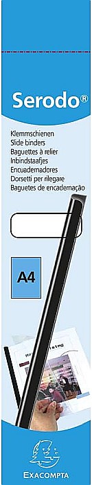 EX BAGHETA INDOSARIERE A4 12MM 120 COLI 25/SET NEGRU 129781E [2]