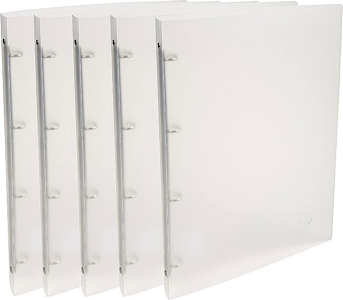 EX CAIET MECANIC A4 PP 4 INELE ALB TRANSPARENT 51160E [2]