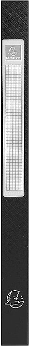 EX MAPA PP A4 CU ELASTIC 2.5CM NEGRU MAT 59681E [2]