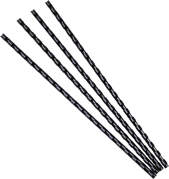 EX INEL PLASTIC 6MM 2-20 COLI 25/SET NEGRU 76101E [3]