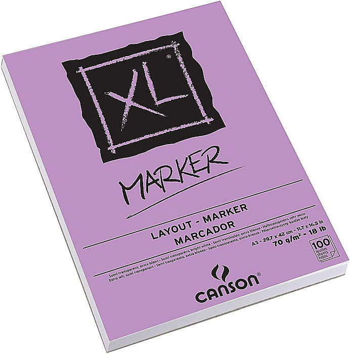 PR BLOC DESEN CANSON MARKER XL A3 100F, 70GR/M2 200297237 [2]