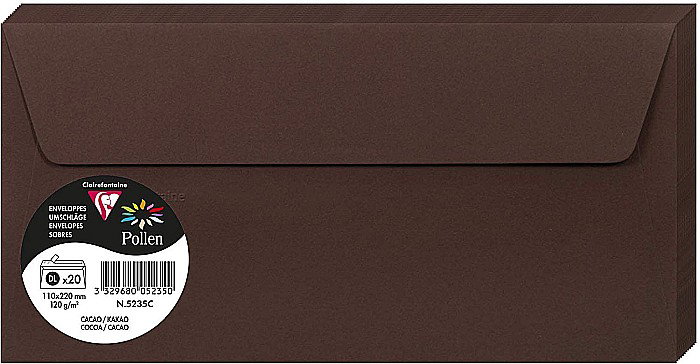 PLIC CLAIREFONTAINE DL 20/SET CACAO 5235C [1]