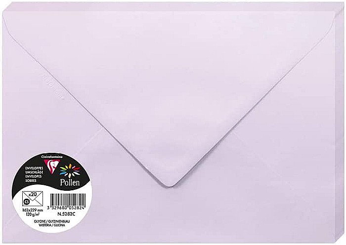 PLIC CLAIREFONTAINE C5 20/SET MOV GLICINA 5282C [1]