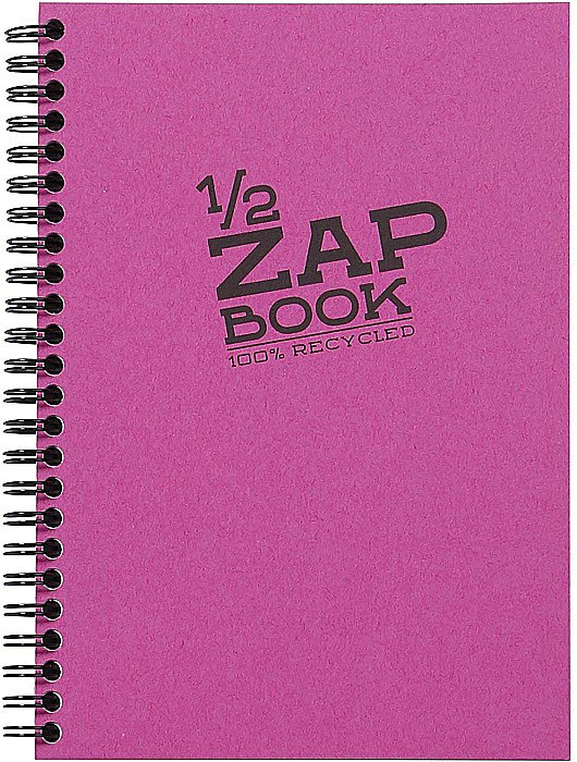 CF CAIET SCHITE A5 ZAP BOOK 80F 80GR/m2 SPIRA CLAIREFONTAINE, CULORI ASORTATE 8349C [2]